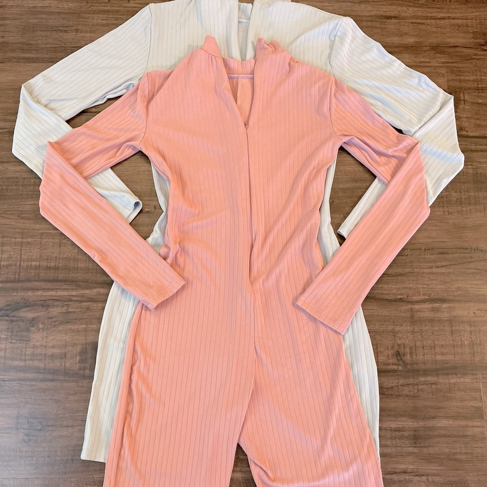 Long Sleeve Shorts Jumpsuit